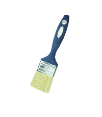 Flat brush with 100% white bristle