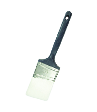 Angle brush with plastic handle