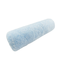 Fabric roller with blue polyester