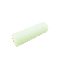 Foam roller with one side round