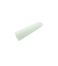 Foam roller with one side flat